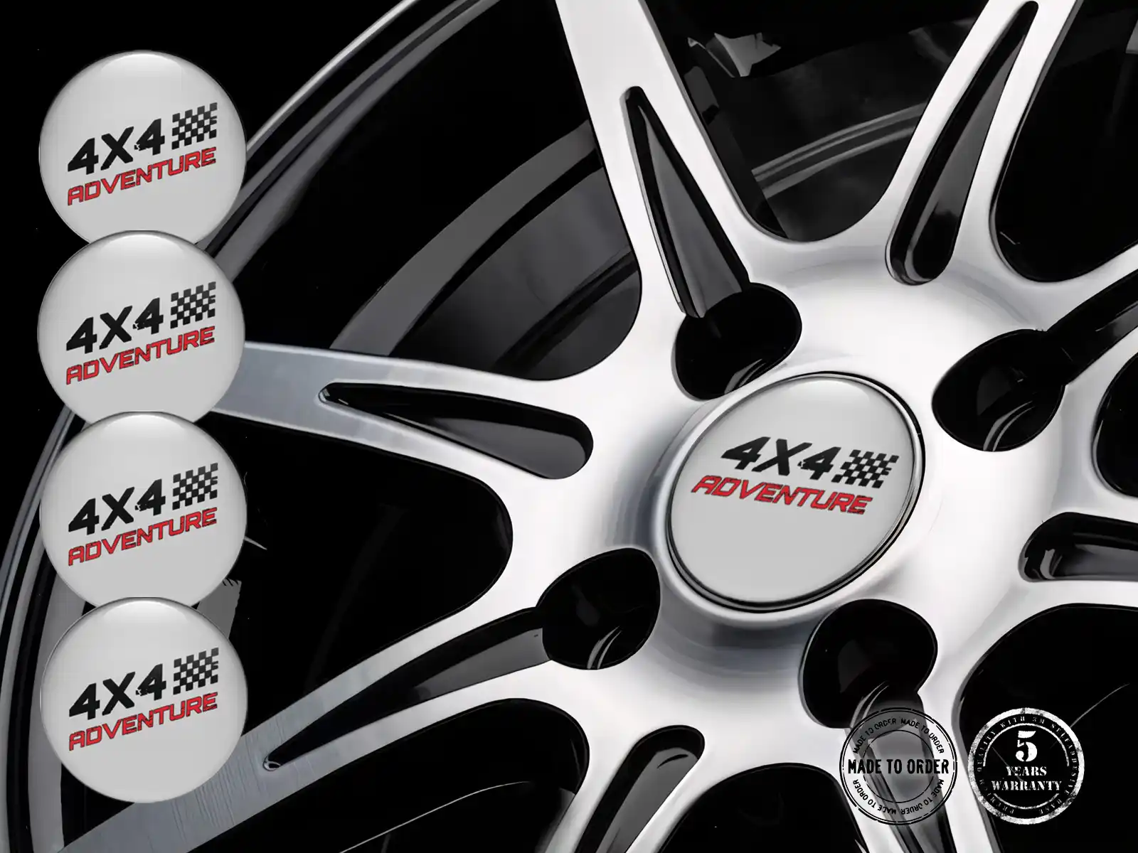 Domed Badges Racing Horizon Prime